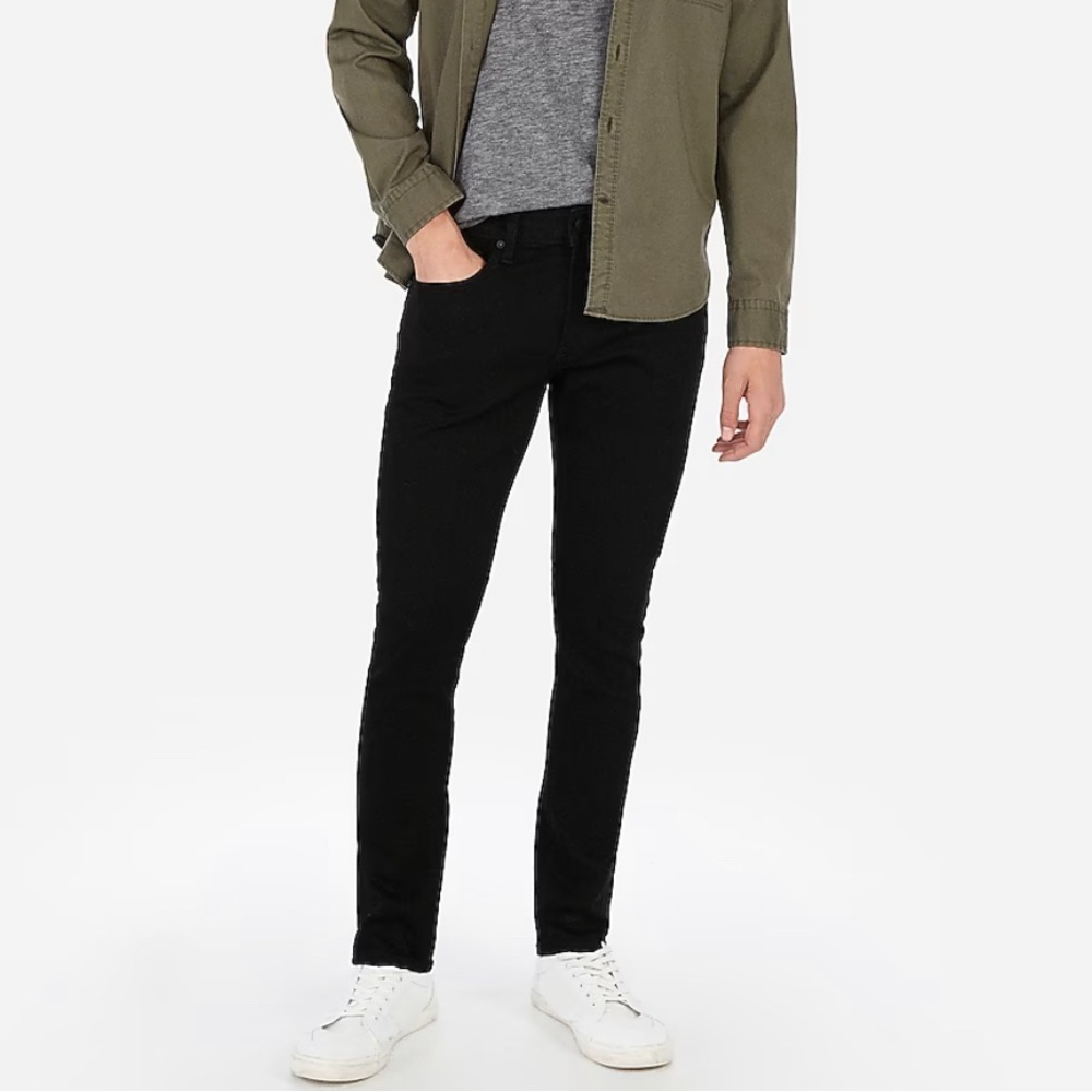 Express Skinny men used size 33/30